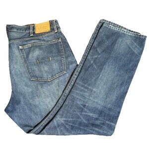 Polo Ralph Lauren Authentic Dungarees Blue Jeans Classic Stylish Men’s 40x32